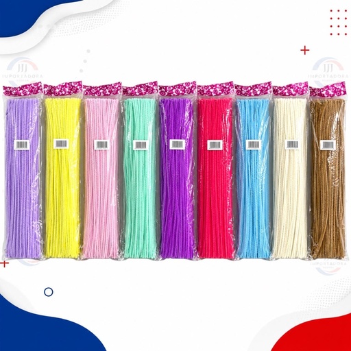 [JJJ260305] CHELIN COLORES PASTEL UNICOLOR PQ X 100UND
