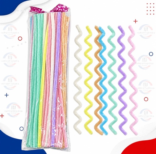 [JJJ260306] CHELIN COLORES PASTEL SURTIDO PQ X 100UND