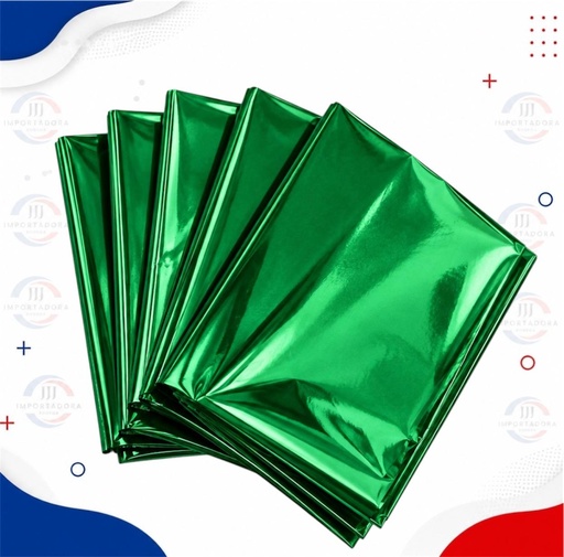 [JJJ260612] CELOFAN PLIEGO X 100und VERDE