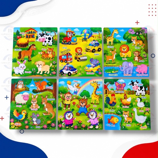 [JJJ260600] ROMPECABEZAS 22*30CM