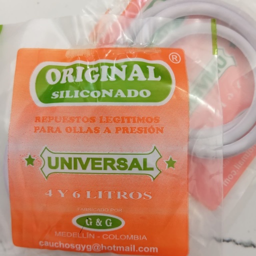 CAUCHO PARA OLLA BOLSA NARANJA