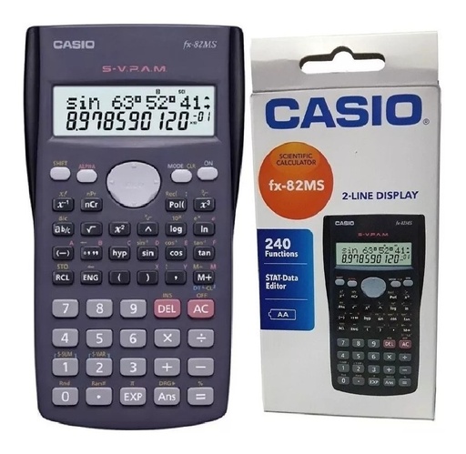 [FX-82MS] CALCULADORA CASIO CIENTIFICA 