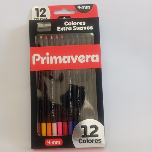 PRIMAVERA COLORES BLACK 4mm x12und