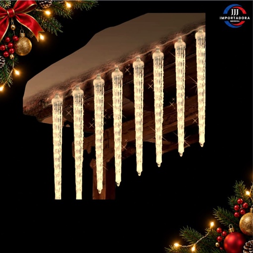 [JJJ251336] HIELO 110V 42CM 8PCS CONTINUACION EN BOLSA LUZ CALIDA 