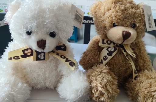 [JJJ253175] PELUCHE 6" SURTIDO COLOR  OSO