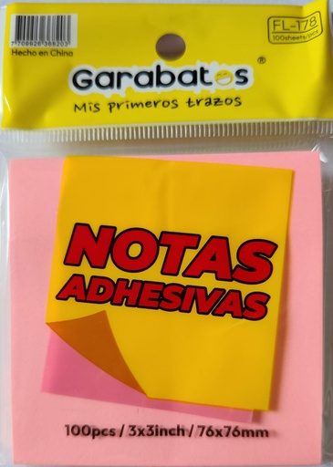 [FL-178] TACO COLOR GARABATOS X100hj 