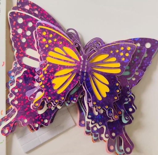 [JJJ0411] MARIPOSA MORADA