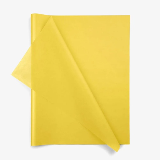 PAPEL SEDA PLIEGO PQ X20und AMARILLO