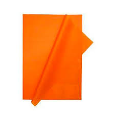 PAPEL SEDA PLIEGO PQ X20und NARANJA 