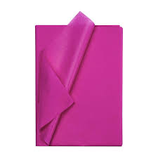 PAPEL SEDA PLIEGO PQ X20und FUCSIA