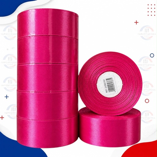 [JJJ260625] CINTA TELA 2.5CM*50Y FUCSIA