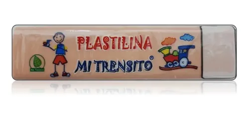 PLASTILINA BARRA MI TRENSITO X55G (PIEL)