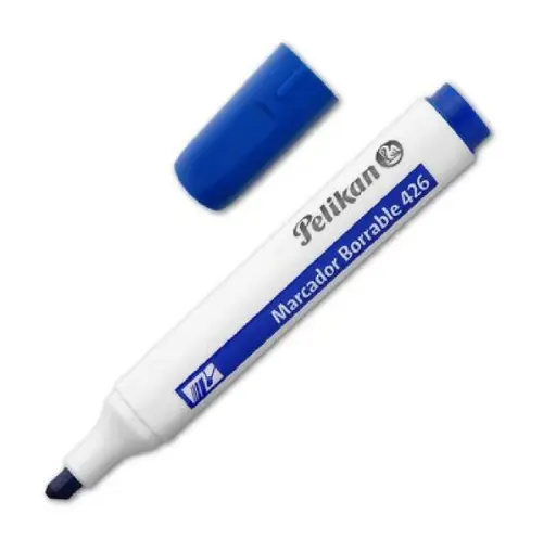 PELIKAN MARCADOR BORRABLE 426 AZUL