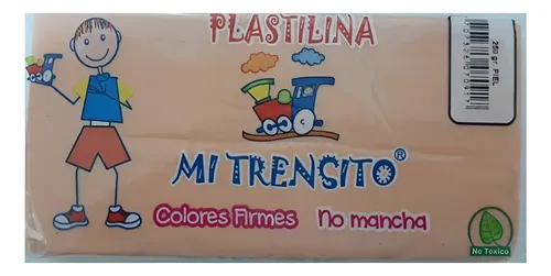 PLASTILINA PAN MI TRENSITO X180G (PIEL)