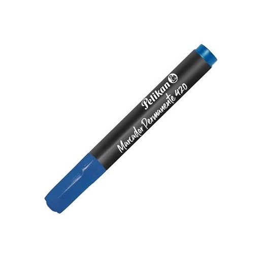 PELIKAN MARCADOR PERMANENTE 420 AZUL