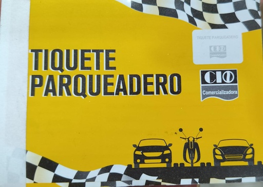 TIQUETE PARQUEADERO 