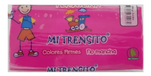 PLASTILINA PAN MI TRENSITO X180G (FUCSIA)