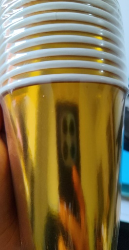 [JJJ253127] VASOS DORADO X 10und  