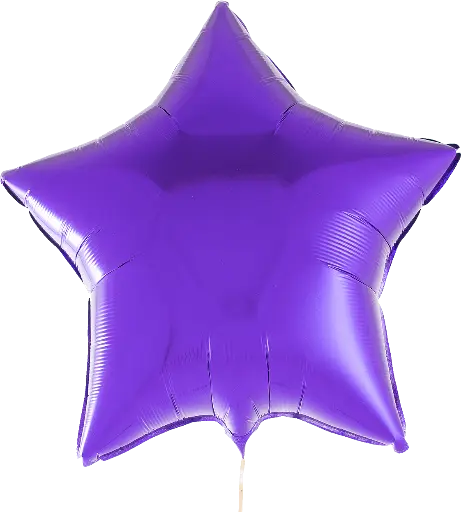 [JJJ251538] GLOBO ESTRELLA MORADO