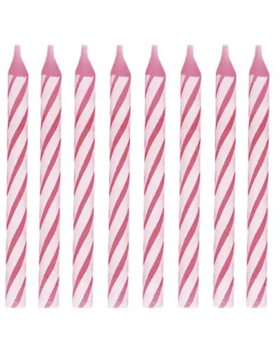 [JJJ253222] VELA FELIZ CUMPLEAÑOS ROSADO
