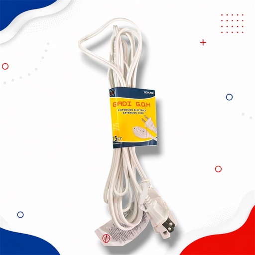 [GOH-106] GOH EXTENSION ELECTRICA BLANCA 15ft