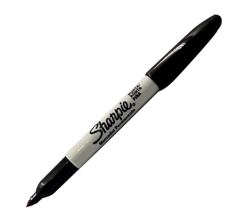 [JJJ0660] SHARPIE PUNTA DELGADA NEGRO X12und (2)