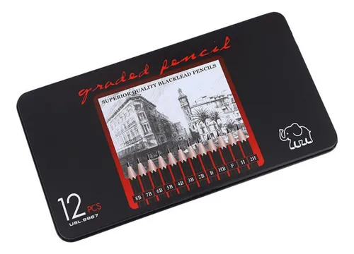[JJJ0671] OSLZN LAPIZ REFERENCIADO CAJA LATA X12und 