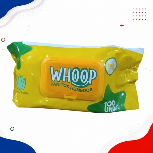 [W-6] WHOOP PAÑITOS x100und