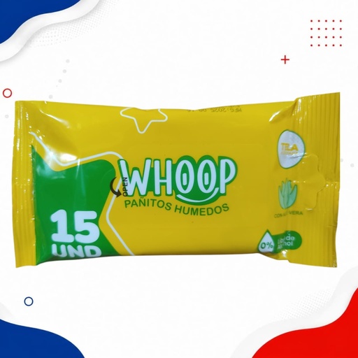 [W-15] WHOOP PAÑITOS x15und