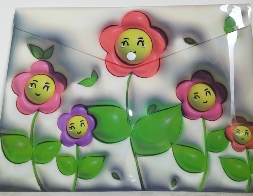 [DL5382] CARPETA BOTON FLOR