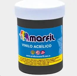 MARFIL VINILO ACRILICO GRIS X80G  