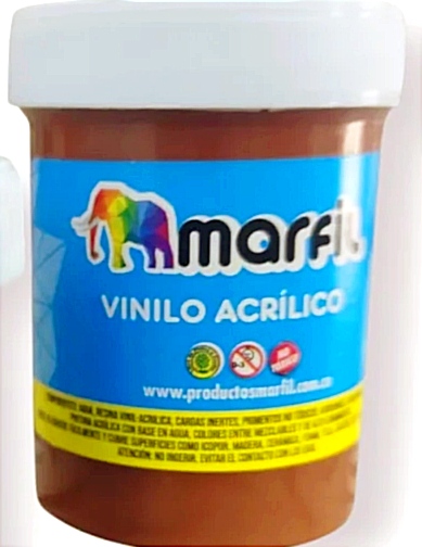 MARFIL VINILO ACRILICO CAFE X80G  