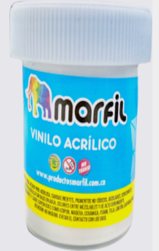 MARFIL VINILO ACRILICO BLANCO X150G