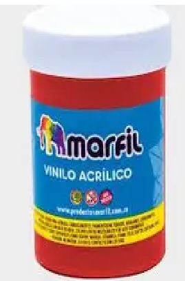 MARFIL VINILO ACRILICO ROJO X150G 