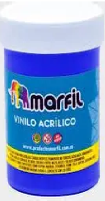 MARFIL VINILO ACRILICO AZUL OSCURO X150G 