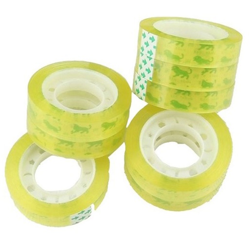 [JJJ0450] CINTA ESCOLAR MEDIANA ROLLO X12und