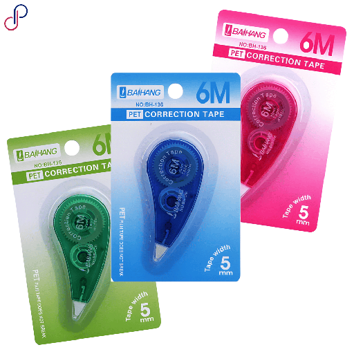 [BH-153A 0942] CORRECTOR CINTA BAHANG 6M X5MM