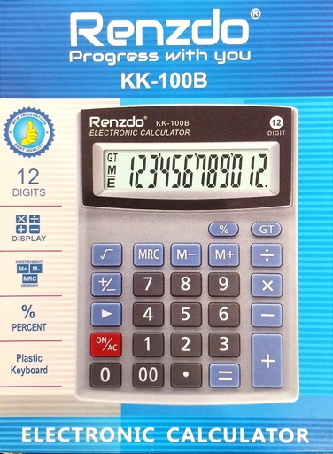 [KK-100B] RENZDO CALCULADORA MEDIANA