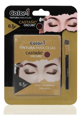 COLOR 1 HENNA CEJAS CASTAÑO OSCURO X0.7gr