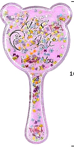 [J208] CEPILLO DE CABELLO NIÑA OREJAS OSO