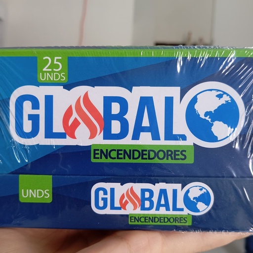 GLOBAL CANDELA CON LINTERNA CAJA x 25und 