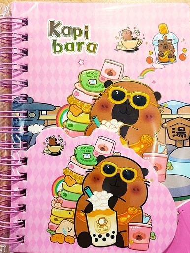 [JJJ253317] LIBRETA CON STICKERS SS/202