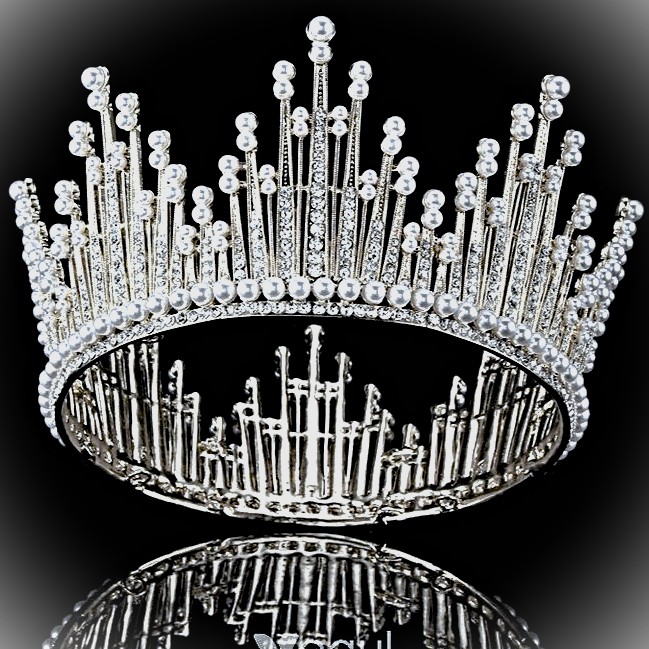 CORONA PERLAS PLATA