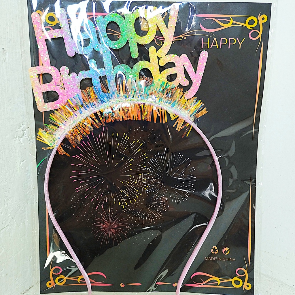 DIADEMA FELIZ CUMPLEAÑOS 