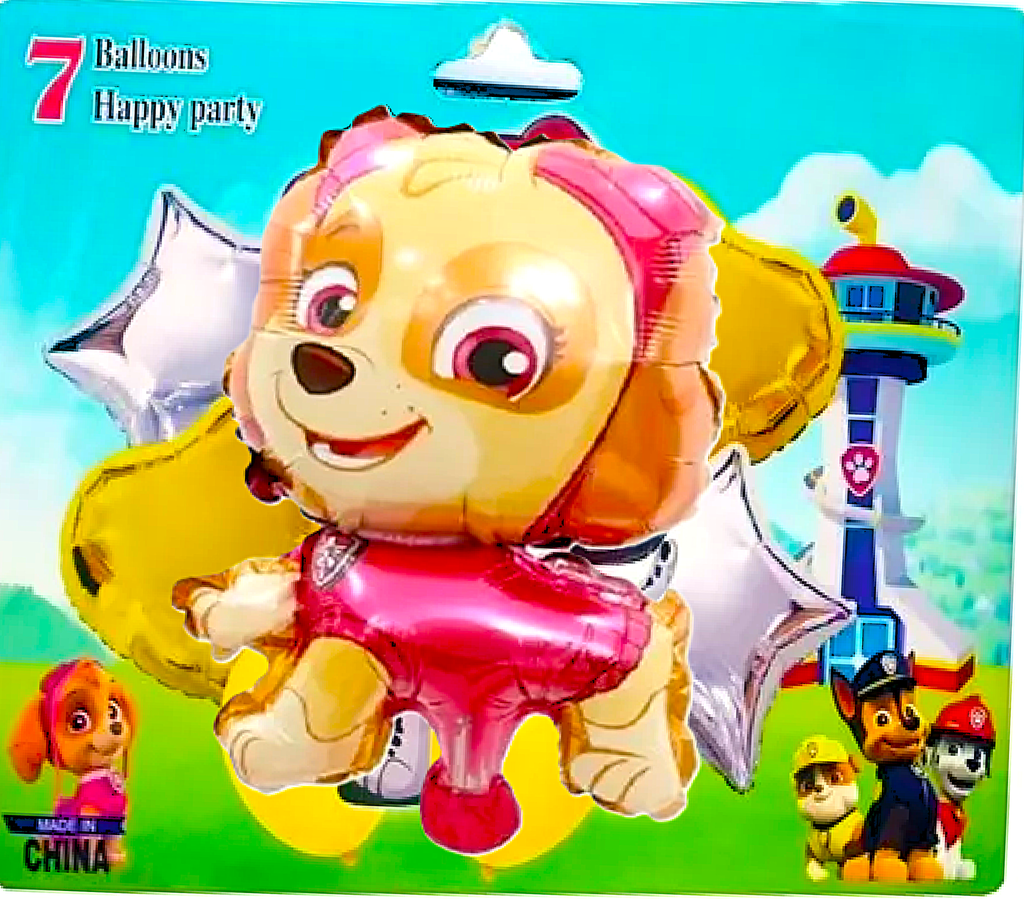 BOUQUET DE GLOBOS X7PCS