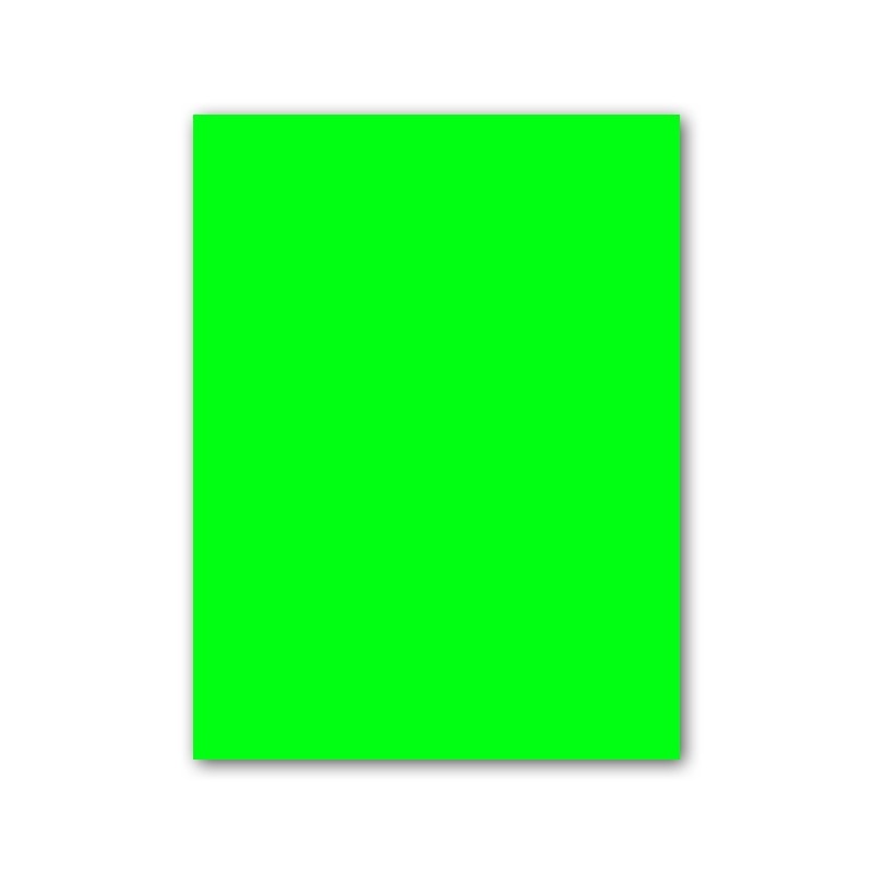 CARTULINA 1/2 PLIEGO FLUORESCENTE VERDE