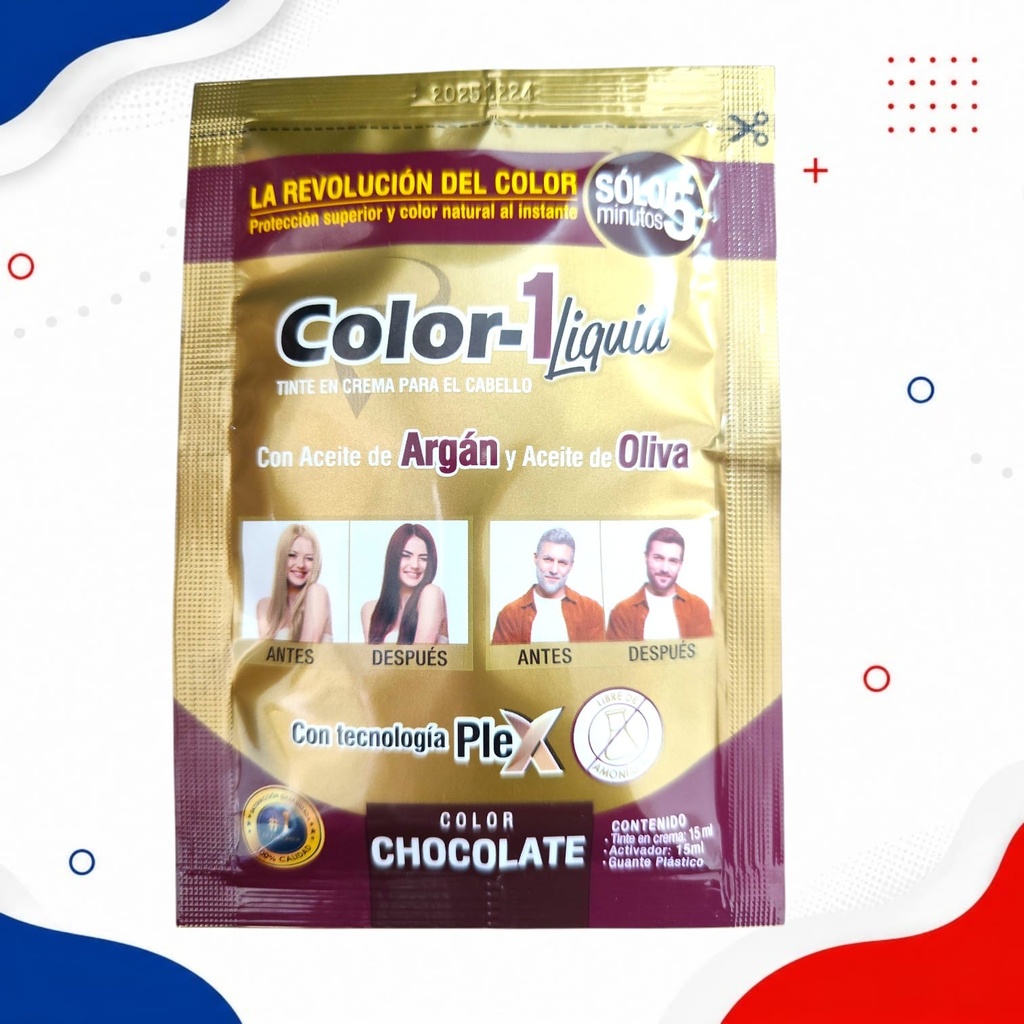 COLOR 1 TINTE LIQUIDO SOBRE CHOCOLATE X30ml