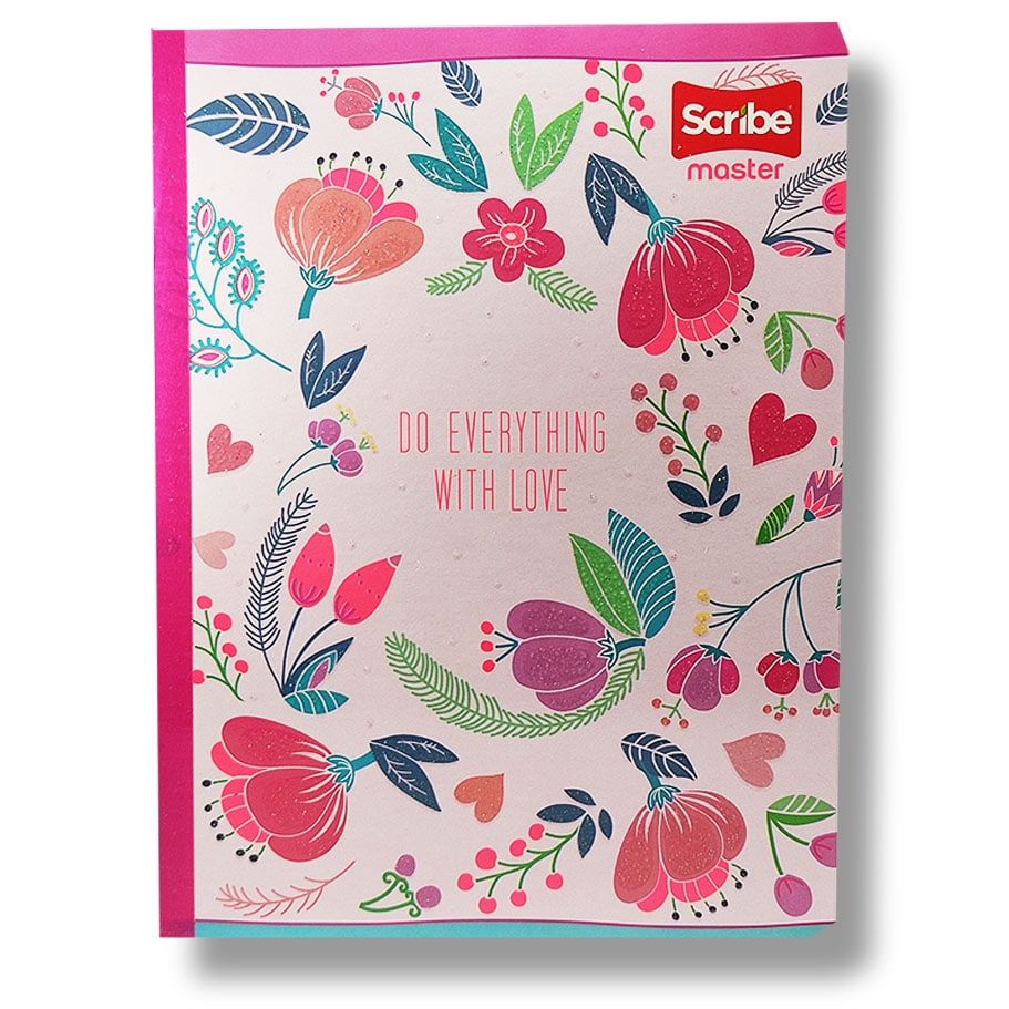 CUADERNO COSIDO SCRIBE G.M. CUADRO NIÑA