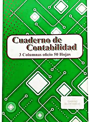 LIBRO DE CONTABILIDAD 3 COLUMNAS OFICIO CIO X30H