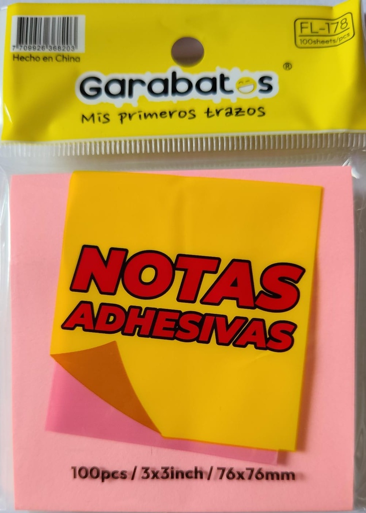 TACO COLOR GARABATOS X100hj 